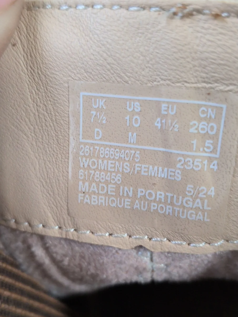 Clarks Women Cassiano Top Mid Tan Suede ...Size  10